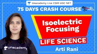 75 Days CSIRUGC NET Crash Course  Isoelectric Focusing  Unacademy Live CSIR UGC NET [upl. by Rhetta]