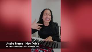 Dianette Mendez  Aceite Fresco Espontáneo  Instagram Live [upl. by Kere]