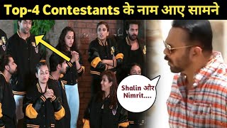 Khatron ke khiladi Season 14 Top4 Contestants के नाम आए सामने  Shalin हुए Shock [upl. by Ronalda969]