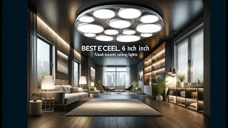 💡 ECOELER 6 Inch LED 3000K Ceiling Light  Best Ecoeler 6 Inch Led Flush Mount Ceiling Light 💡 [upl. by Ecaj]