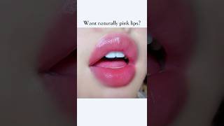 Want naturally pink lips 👄 pinklips lips lipsticklover lipserum [upl. by Philip]