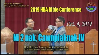 Rev Dr Chan Thawng Lian Cawnnak 4 Oct 4 2019 [upl. by Hugo]