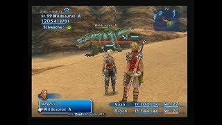 PS2 Final Fantasy XII NLBLLG  Wild Saurian Lv99 [upl. by Aluino278]