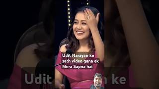 Udit Narayan sar ka sath duet gana gana yah mere liye bahut badi baat hai bollywood [upl. by Adnamor271]