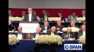 JIM GAFFIGAN  with Trump on stage  comedy amp jokes at Al Smith dinner  FULL ROUTINE 10172024 [upl. by Fulbright]