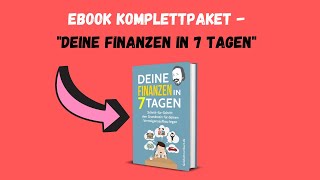 Deine Finanzen in 7 Tagen  Finanzen Tipps  Finanzen organisieren Excel  Finanzplan erstellen [upl. by Elenore252]