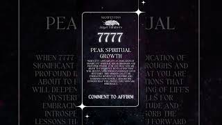 What is the meaning of 7777 ⭐️ Manifesting Angel Numbers Meanings Numerology [upl. by Awhsoj63]