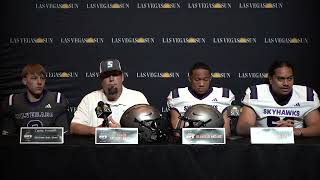 LAS VEGAS SUN HSFB MEDIA DAY  SILVERADO HS [upl. by Irabaj]