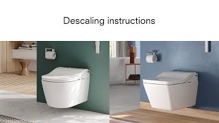 Instructions for descaling WASHLET RW and SW [upl. by Anastasio]