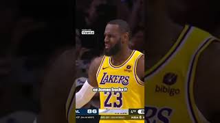 LeBrons Incredible Play nba basketball youtubeshorts [upl. by Gibbons522]