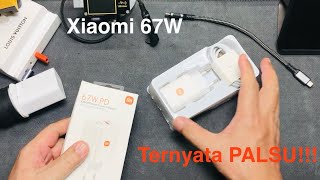 RETUR UNBOXING amp BONGKAR CHARGER XIAOMI 67W TERNYATA [upl. by Natanoy975]