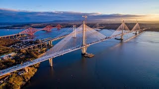 Forth Bridges Spanning Three Centuries of Engineering Innovation [upl. by Ynttirb]