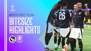 HIGHLIGHTS  Young Boys 03 Aston Villa [upl. by Rafe]