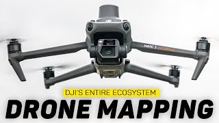 How To Create a 2D Map With Your Drone Using DJI Terra  Mavic 3 Enterprise [upl. by Saimerej322]