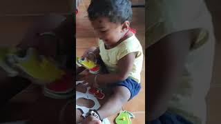 Tharsini kutti palvadi settai 🤣cutebaby cute suthidinesh [upl. by Haugen]