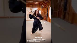 BOABOM vara larga bo staff tibetan martial art [upl. by Sophie]