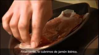 Japón Ibérico así se prepara un maki sushi de jamón ibérico [upl. by Datha]