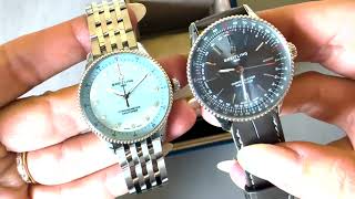 UNBOXING New Breitling Navitimer 32 and 36 [upl. by Kaenel]