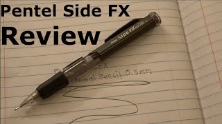 Pentel Side FX Review [upl. by Rivalee]