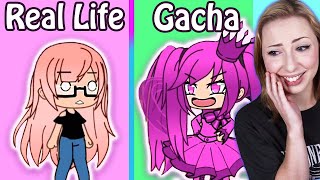 GACHA LIFE VS REAL LIFE [upl. by Marti]