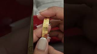 Cartier love sm bracelet [upl. by Hannasus]