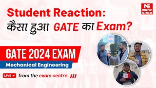 GATE 2024 Exam Review  How was the GATE 2024 Exam  Mechanical Engg  ME  MADE EASY [upl. by Iclehc]