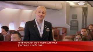 Youre In Safe Hands Qantas A380 Inflight Safety VideoA380 inflight safety video [upl. by Nikoletta877]