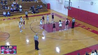 Bernards High School vs Montgomery High School Girls Varsity Basketball [upl. by Ennaoj]