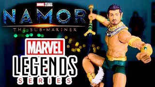 Mi figura de Namor firmada por Tenoch Huerta  Marvel Legends unboxing [upl. by Aeli]