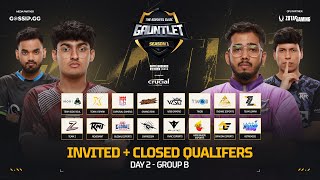 TEC GAUNTLET SEASON 1  BGMI  GROUP B  DAY 2 ft S8ULGG GlobalEsportsIn officialscoutop OrangutanTV [upl. by Mieka]