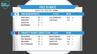 Prospect v Northern Districts [upl. by Ritz]