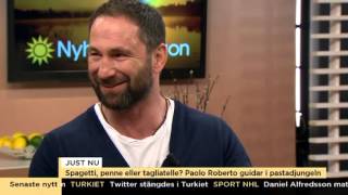 Fredagsmeny med Paolo Roberto och Bengt Frithiofsson  Nyhetsmorgon TV4 [upl. by Karin]