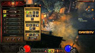 Diablo 3 Beta Witch Doctor Gameplay with Funny Commentary by Day9 P1 [upl. by Slavic842]