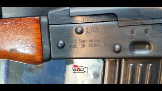 LR3 223 Chinies Made Rifle Review  Down Folding  AK47 shape [upl. by Jason624]