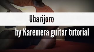 UBARIJORO BY Karemera guitar 🎸 tutorial fyp Guitar karahanyuze Burundi rwanda [upl. by Timmie438]