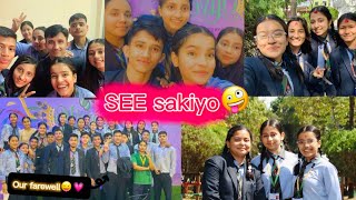 Last day of SEE…  farewell funs and school tour 💗  Prapti Subedi [upl. by Lee]