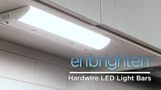 82920 82921 82922 82923 Enbrighten Hardwire LED Light Bars Installation [upl. by Trstram]