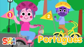 10 Bicicletinhas  Canções Infantis  Super Simple Português [upl. by Tavish322]