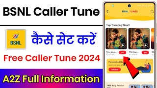 Bsnl Caller Tune Kaise Set Karen  How To Set Bsnl Caller Tune  Bsnl Me Caller Tune Kaise Lagaye [upl. by Aihsik530]