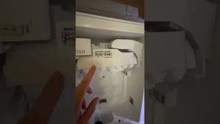 Video showing icemaker reset button [upl. by Hayyifas]