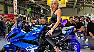 10 New 2024 Suzuki Motorcycles at EICMA 2023 [upl. by Kynan794]