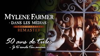 Mylène Farmer  Je te rends ton amour 50 ans de tubes TF1 HD Remaster [upl. by Wynn252]