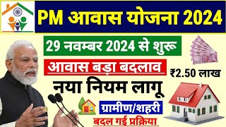 PM आवास योजना ग्रामीण और शहरी 20242025 नया काम शुरू  Pradhan Mantri Awas Yojana 2024  PM Modi [upl. by Ekaterina28]