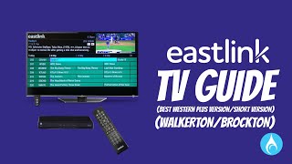 Eastlink TV Guide Walkthrough Short version TV Surfing in WalkertonBrockton [upl. by Aitsirhc]