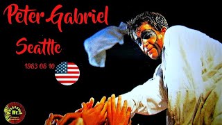 PETER GABRIEL  1983 08 10  SEATTLE  PARAMOUNT THEATRE  PLAYTIME 1988 TOUR  USA Slideshow [upl. by Attelrahc]