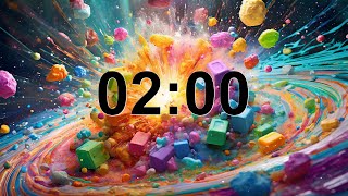 2 Minute Timer  Colorful [upl. by Lucy460]