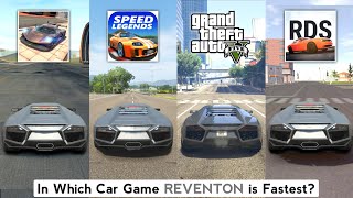 Lamborghini Reventon Top Speed in Extreme Car Racing Speed Legends Real Driving School GTA 5 [upl. by Merp204]