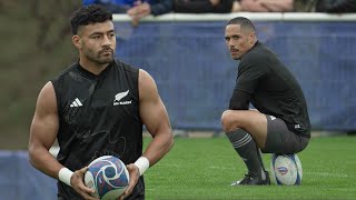 Emotional final training session before Rugby World Cup final for New Zealand [upl. by Samuel]