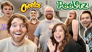 Tasting VIRAL Snacks with the Shane Dawson Podcast [upl. by Henrion]