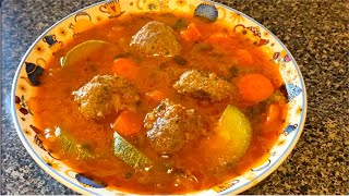 Albondigas con verduras y chipotle 😚 Te gustara 🤤 [upl. by Atinaj170]